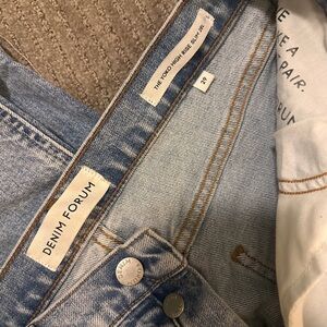 Denim forum yoko high rise slim